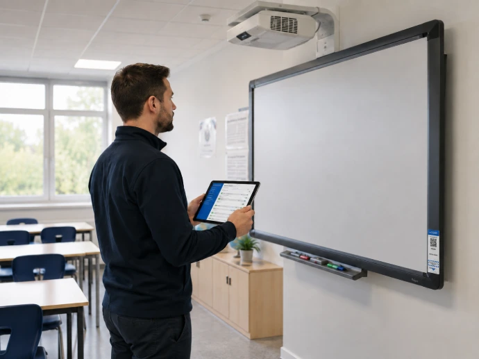 Digitale Verwaltung und Prüfung von Schultafeln mit der wosatec App