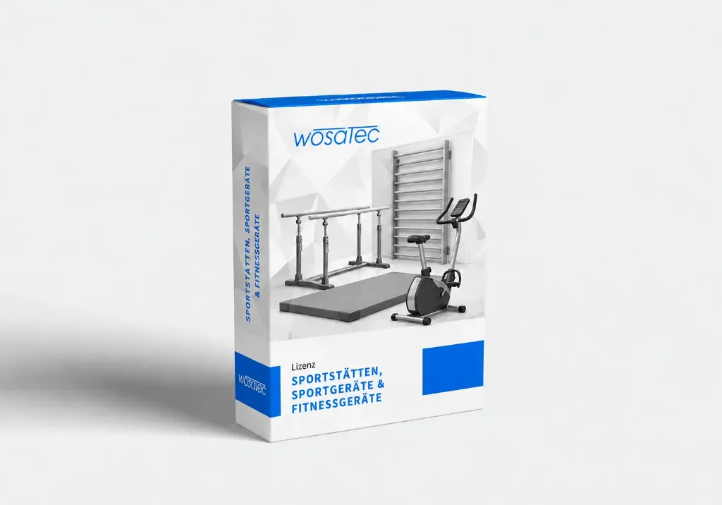Nutzer-Lizenz: Sportstätten, Sportgeräte & Fitnessgeräte